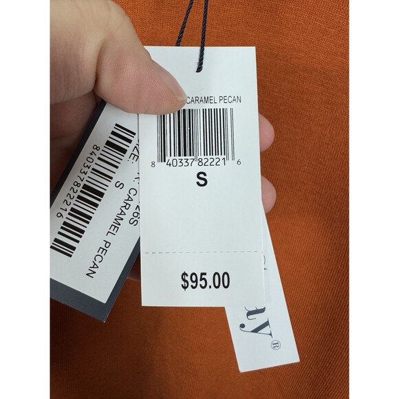 Paisley & Gray Men’s Caramel Pecan Orange Turtleneck Sweater Slim Fit NWT SZ S - Picture 3 of 7